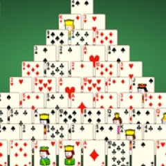 Pyramid Solitaire: Two Decks