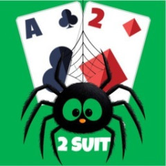 Spider Solitaire Two Suits